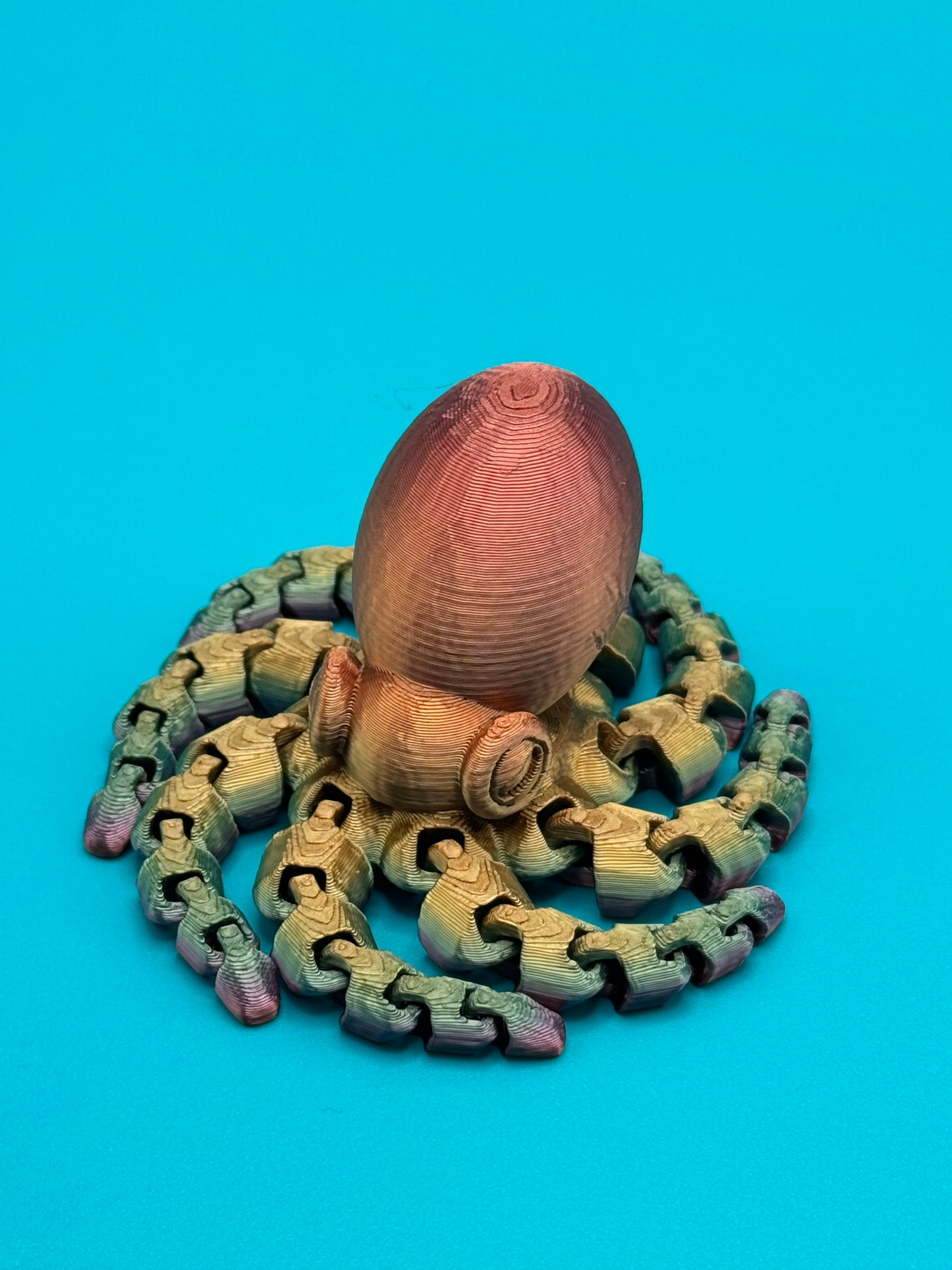 Octopus Keychain