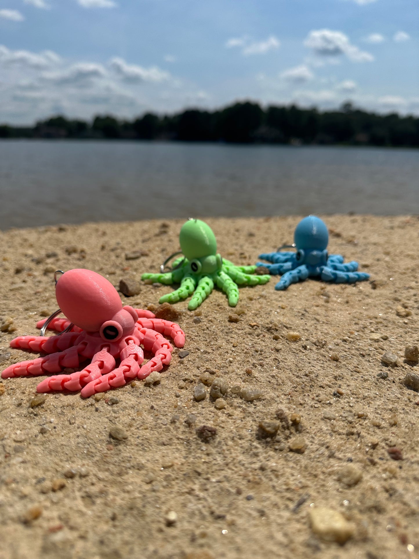 Octopus Keychain