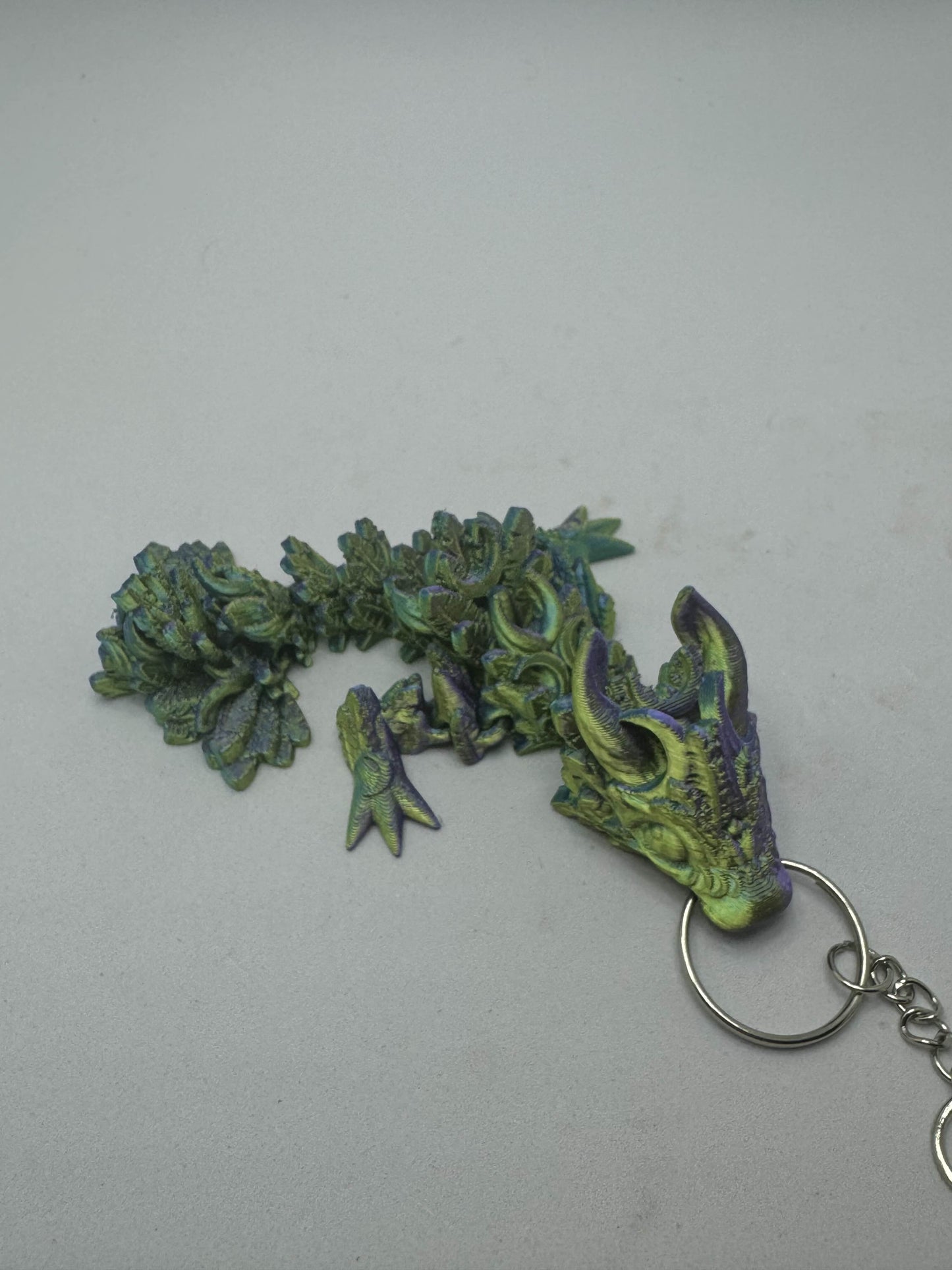 Autumn Dragon Keychain