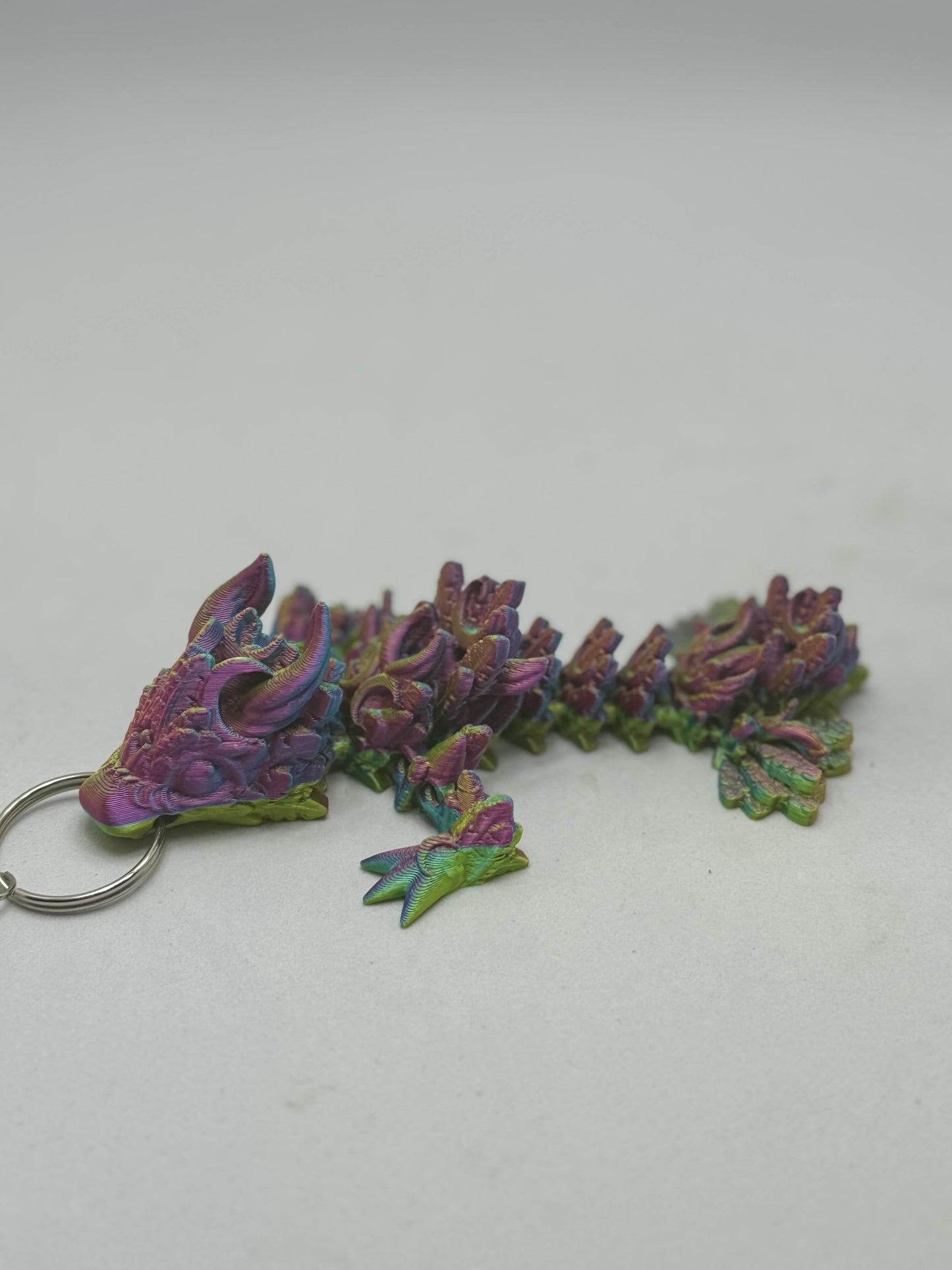 Autumn Dragon Keychain