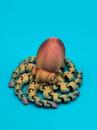 Octopus Keychain