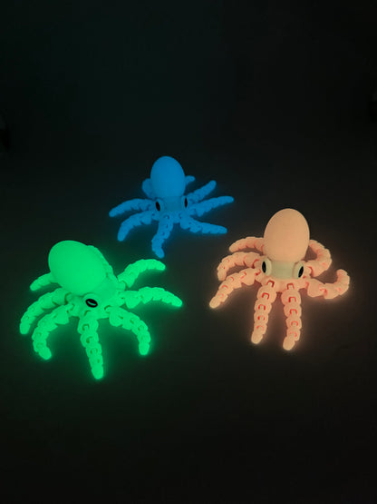 Octopus Keychain