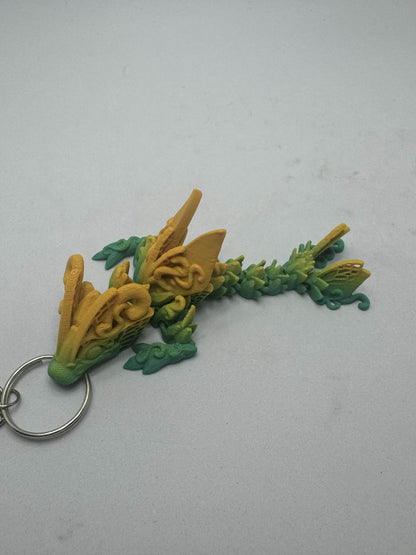 Butterfly Dragon Keychain