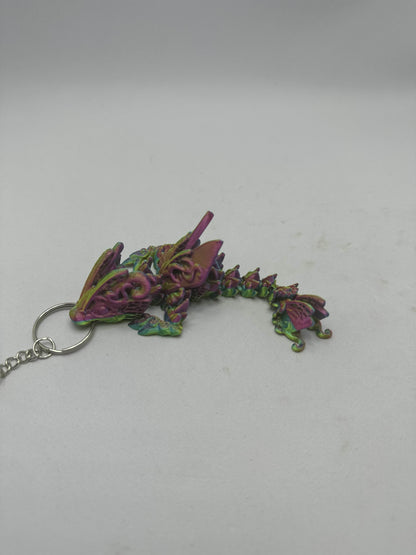 Butterfly Dragon Keychain