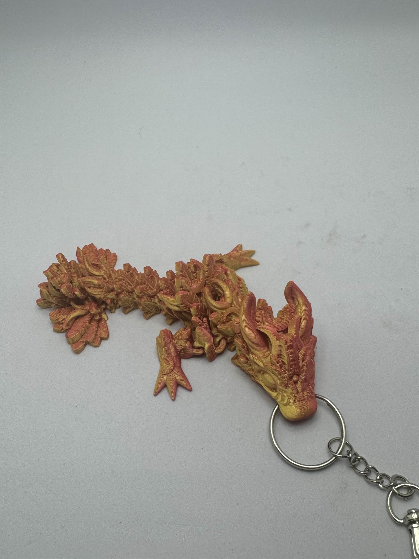 Autumn Dragon Keychain