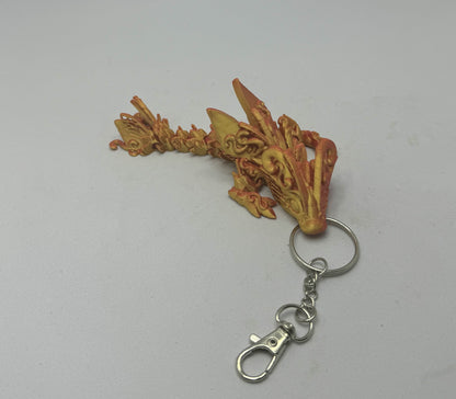 Butterfly Dragon Keychain