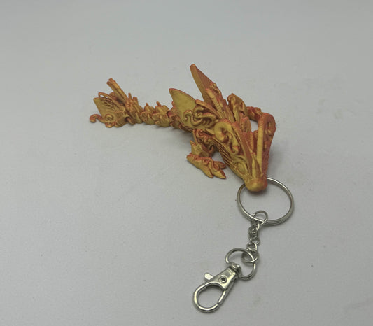Butterfly Dragon Keychain