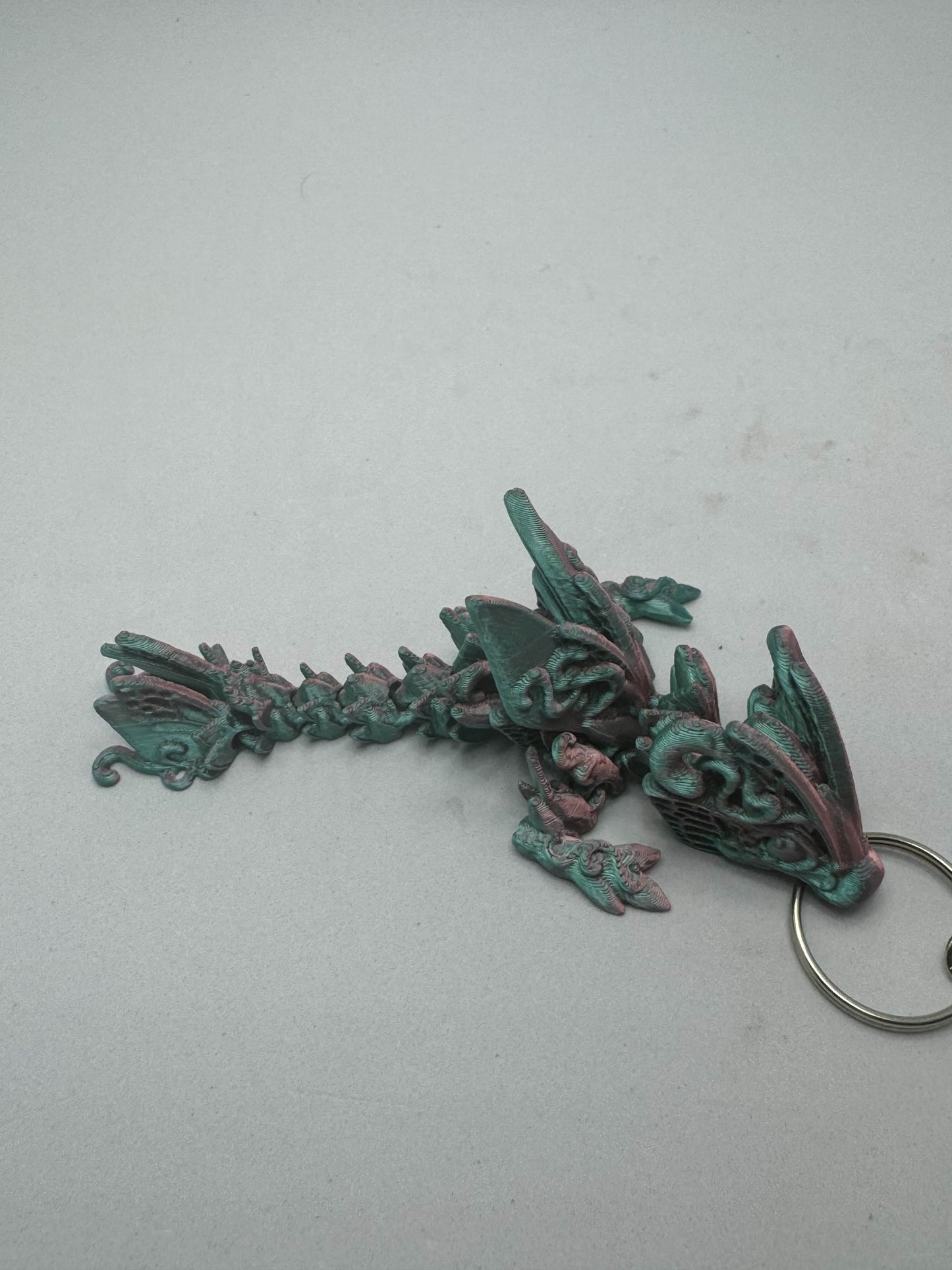 Butterfly Dragon Keychain