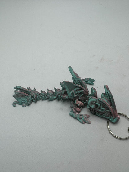 Butterfly Dragon Keychain